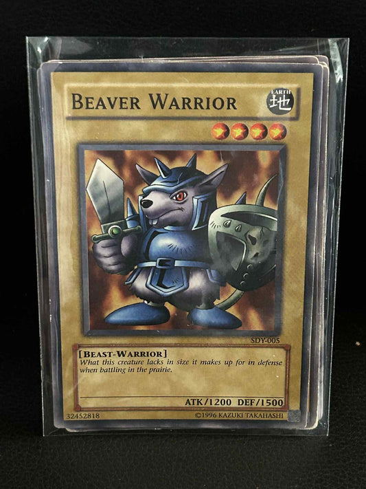 Beaver Warrior - SDY-005 - Common - Unlimited Edition Starter Deck: Yugi Yu-Gi-O