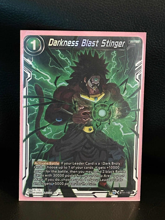 Darkness Blast Stinger - BT11-150 - C - Foil Vermilion Bloodline Dragon Ball Sup