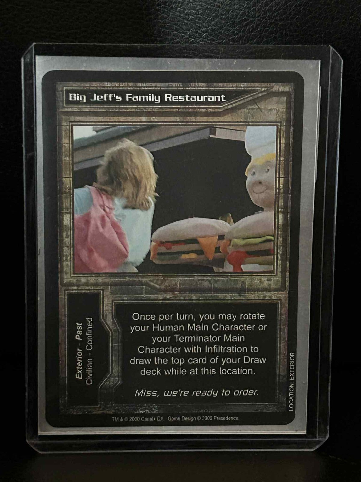 Big Jeff's Family Restaurant Base Set Terminator Light Play