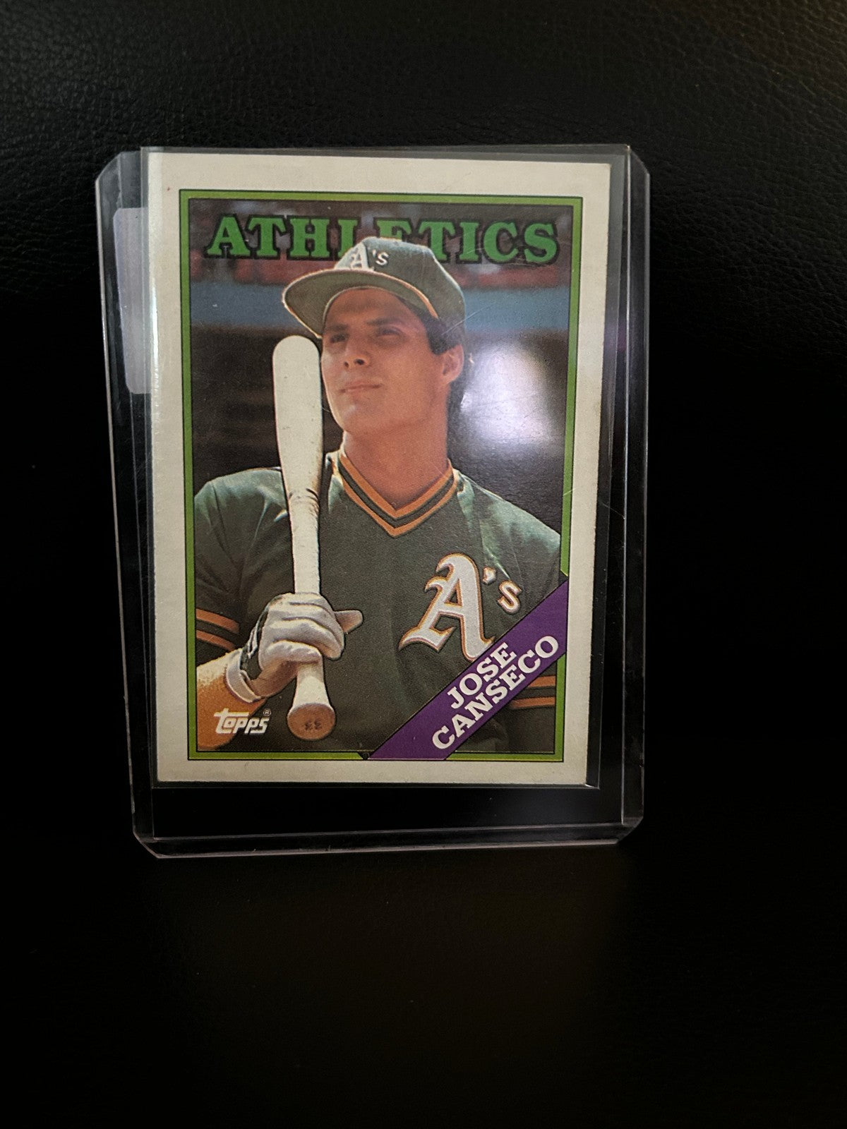 Jose Canseco #370 1988 Topps Baseball Moderately Played