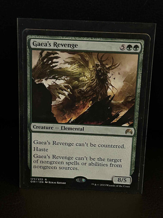 Gaea's Revenge Magic Origins Magic: The Gathering Lightly Played, English