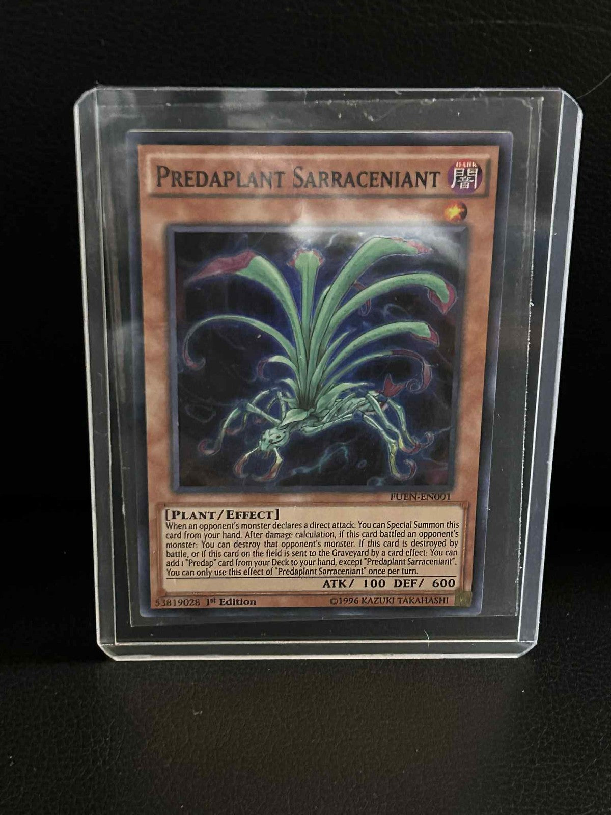 Predaplant Sarraceniant - FUEN-EN001 - Super Rare - 1st Edition Fusion Enforcers