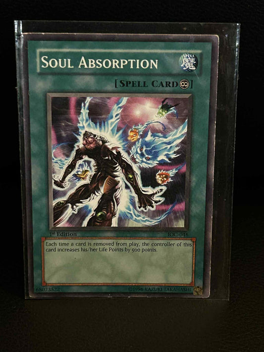Soul Absorption - IOC-046 - Common - 1st Edition Invasion of Chaos Yu-Gi-Oh! Mod