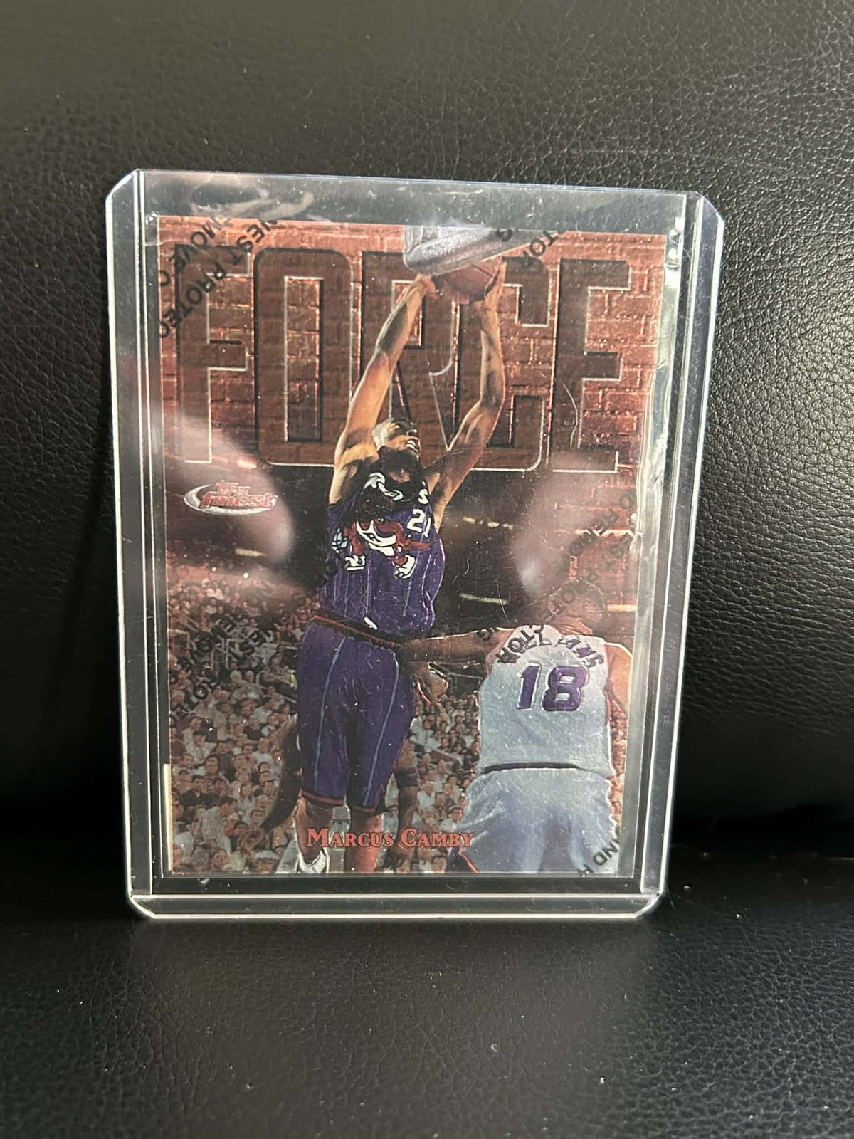 Marcus Camby Refractor mit Beschichtung #79 | 1997 Finest 1997 Finest Basketball Light Sammelkarte