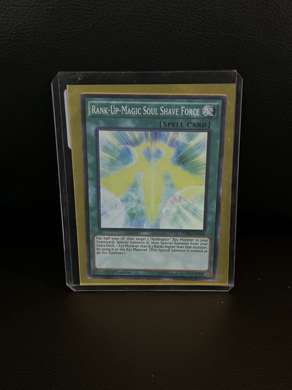 Rank-Up-Magic Soul Shave Force - WIRA-EN028 - Super Rare - 1st Edition Wing Raid