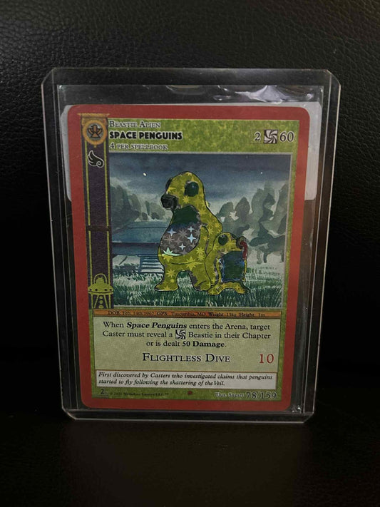 Space Penguins 78/159 - Holo - Second Edition Cryptid Nation: Second Edition Met
