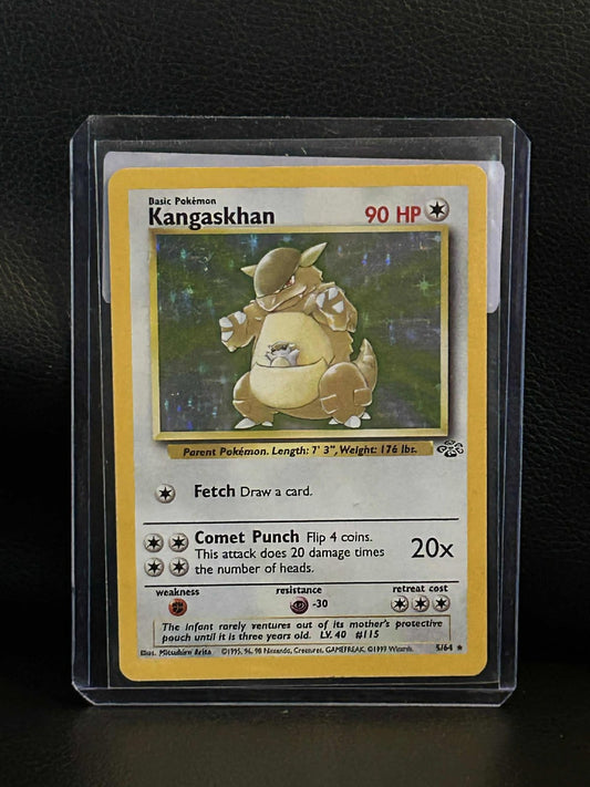 Kangaskhan - 5/64 - Holo Rare - Unlimited Edition Jungle Pokemon