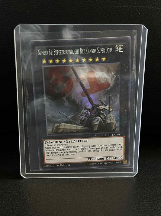 Number 81: Superdreadnought Rail Cannon Super Dora - TDIL-EN091 - Super Rare - 1