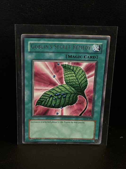Goblin's Secret Remedy - LOB-099 - Rare - Unlimited Edition Legend of Blue Eyes