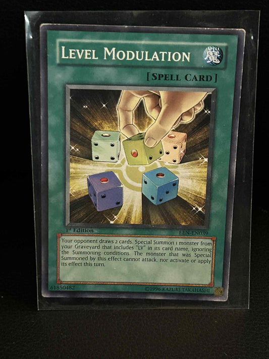 Level Modulation - EEN-EN039 - Common - 1st Edition Elemental Energy Yu-Gi-Oh! M