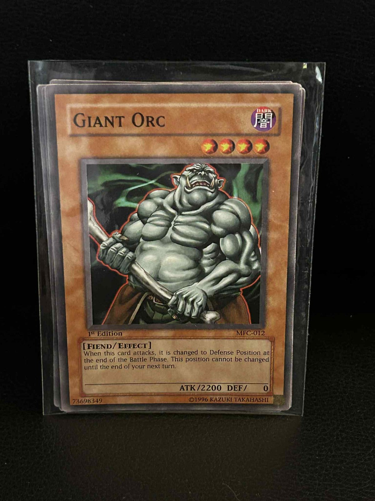 Giant Orc - MFC-012 - Common - 1st Edition Magician's Force Yu-Gi-Oh!