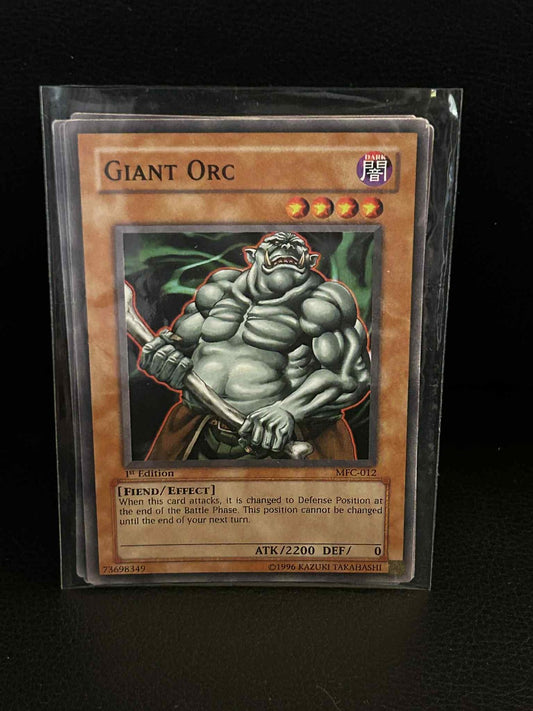 Giant Orc - MFC-012 - Common - 1st Edition Magician's Force Yu-Gi-Oh!