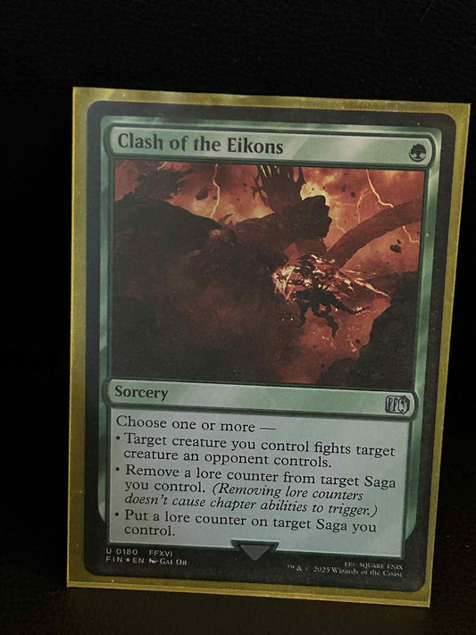 Clash of the Eikons - Foil Final Fantasy Magic: The Gathering Lightly Played, En