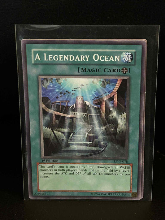 A Legendary Ocean - LOD-078 - Common - 1st Edition Legacy of Darkness Yu-Gi-Oh!