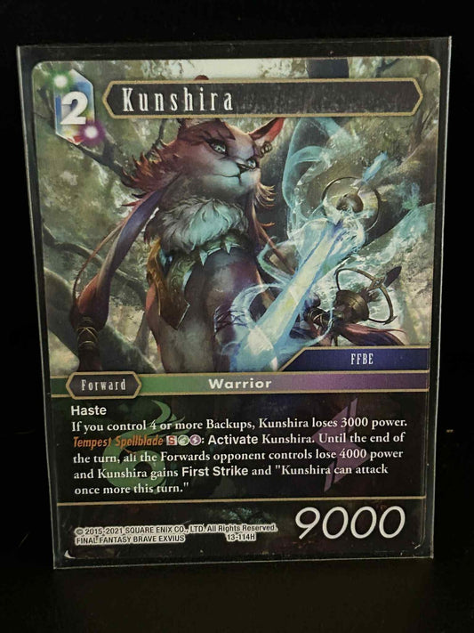 Kunshira - 13-114H Opus XIII: Crystal Radiance Final Fantasy Lightly Played