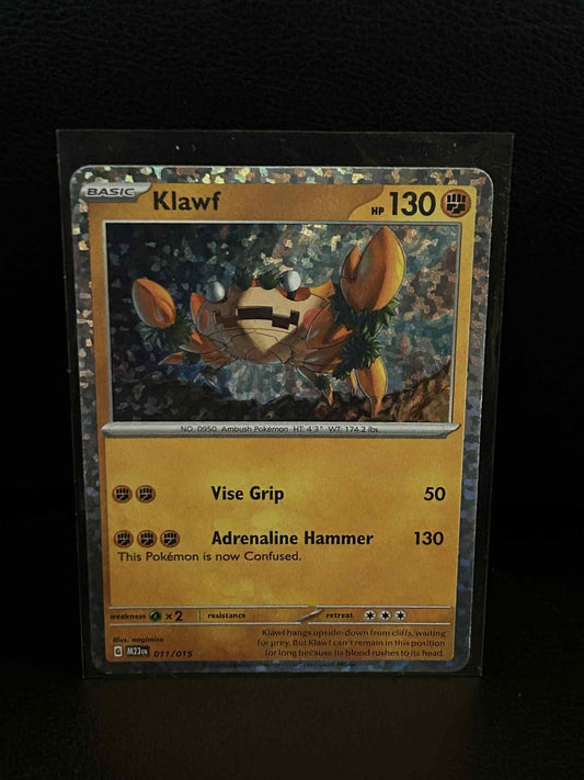 Klawf - 011/015 - McDonald's Promos 2023 McDonalds Promo Cards Pokemon Lightly P