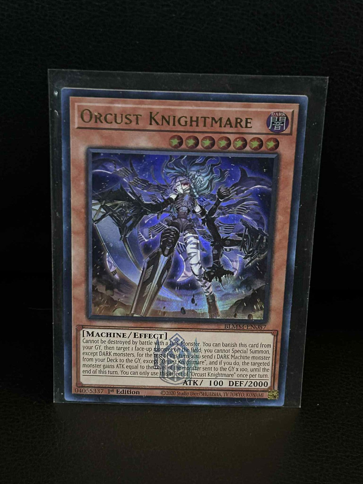 Orcust Knightmare - BLMM-EN087 - Ultra Rare - 1st Edition Battles of Legend: Mon