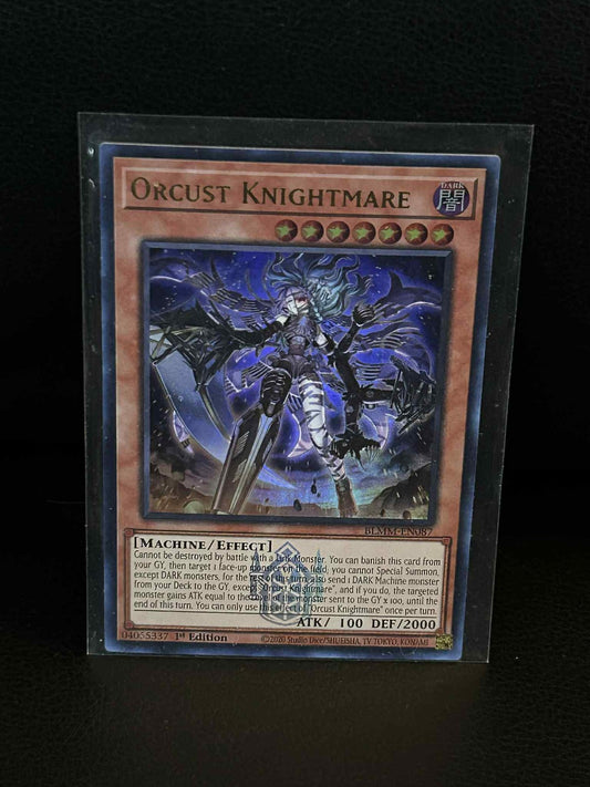 Orcust Knightmare - BLMM-EN087 - Ultra Rare - 1st Edition Battles of Legend: Mon