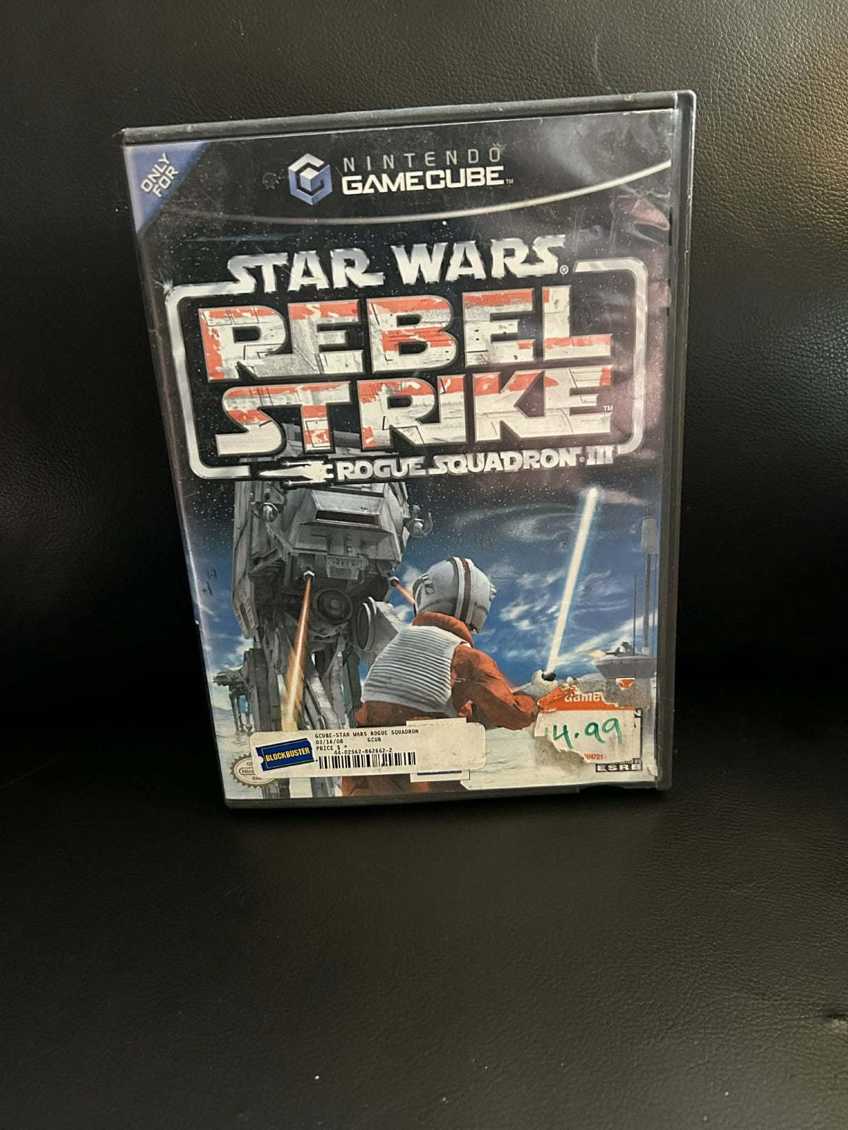 Star Wars Rogue Squadron III: Rebel Strike Nintendo GameCube Videospiel, nur Hülle