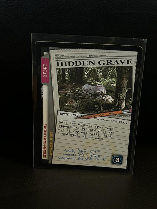 Hidden Grave Premier Edition X-Files Light Play