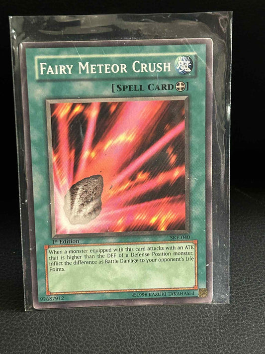 Fairy Meteor Crush - SKE-040 - Common - 1st Edition Kaiba Evolution Yu-Gi-Oh! Mo