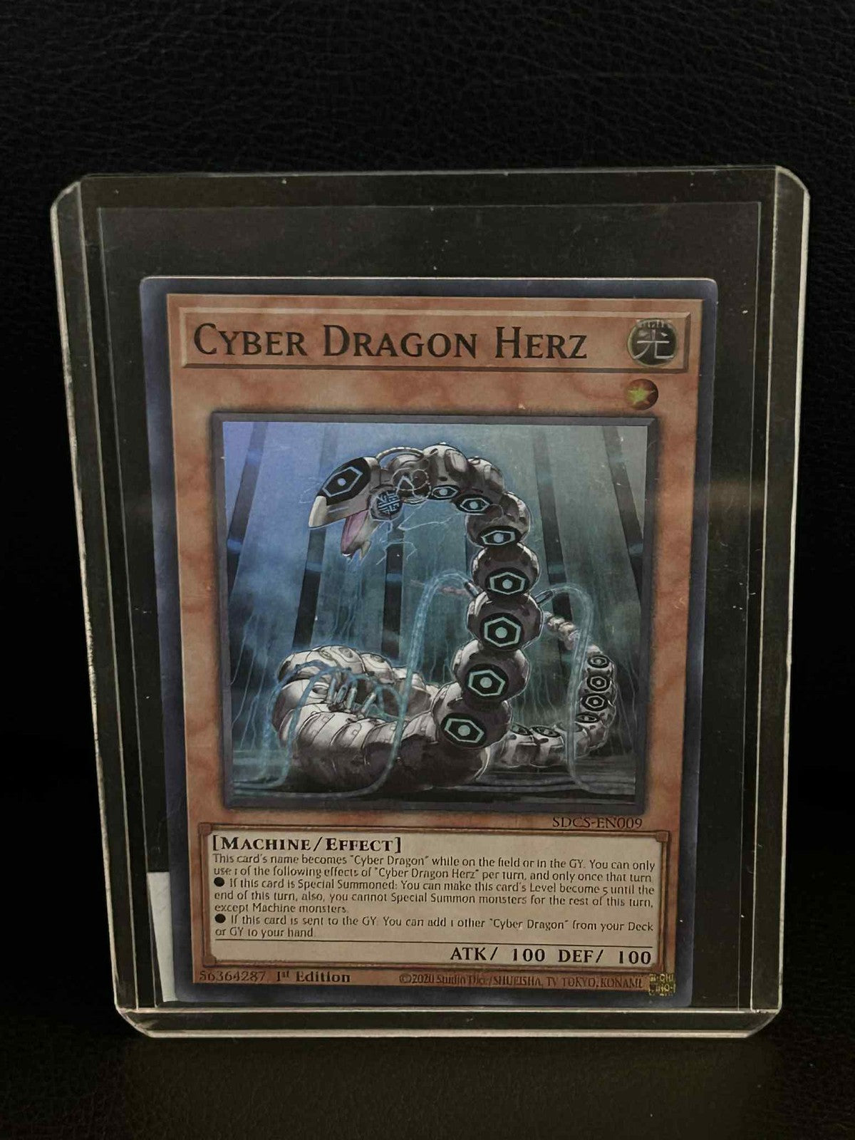 Cyber Dragon Herz - SDCS-EN009 - Super Rare - 1st Edition Structure Decks: Cyber