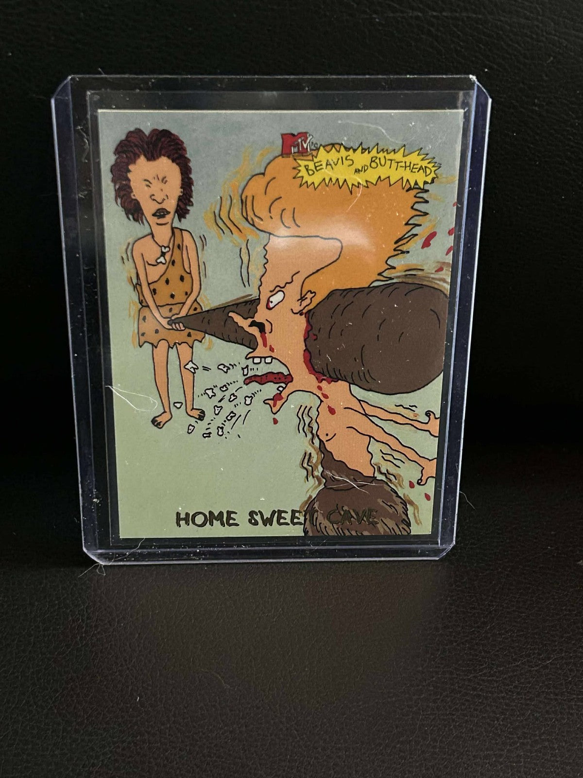 Home Sweet Cave [#8069] 1994 Fleer Ultra Beavis & Butt-Head Leicht bespielte Sammelkarte