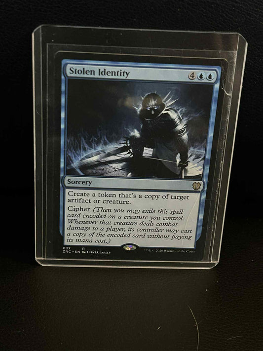 Stolen Identity Commander: Zendikar Rising Magic: The Gathering