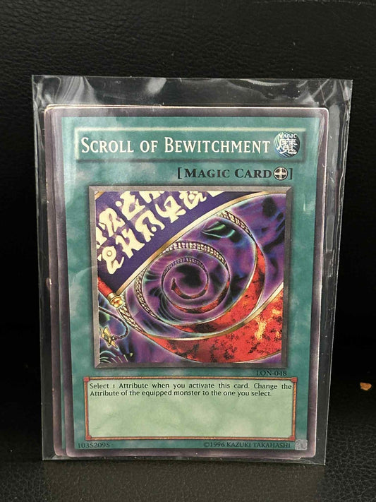 Scroll of Bewitchment - LON-048 - Common - Unlimited Edition Labyrinth of Nightm