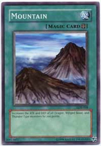 Mountain - LOB-048 - Common - 1st Edition Legend of Blue Eyes White Dragon Yu-Gi