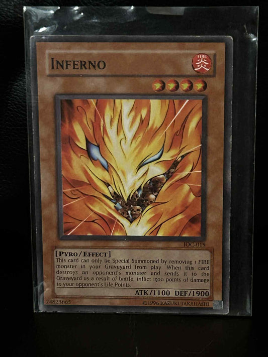 Inferno - IOC-019 - Common - Unlimited Edition Invasion of Chaos Yu-Gi-Oh! Moder