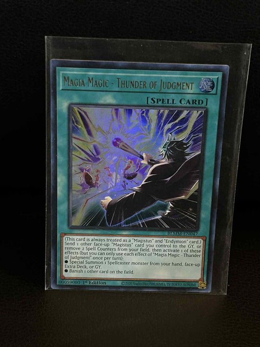 Magia Magic - Thunder of Judgment - BLMM-EN047 - Ultra Rare - 1st Edition Battle