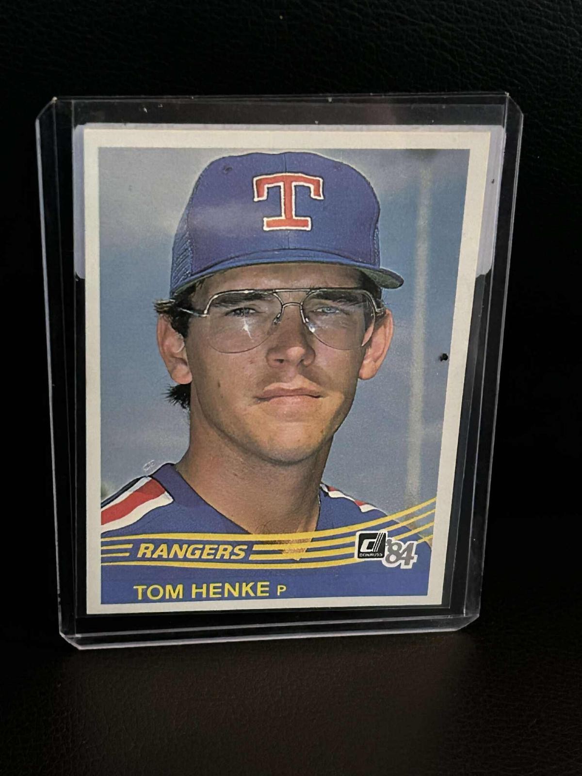 Tom Henke #134 1984 Donruss Baseball Moderately Played