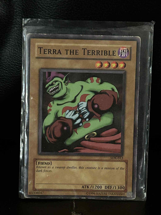 Terra the Terrible - SDK-013 - Common - Unlimited Edition Starter Deck: Kaiba Yu