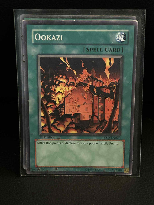 Ookazi - YSD-EN020 - Common - 1st Edition 2006 Starter Deck Yu-Gi-Oh! Moderately