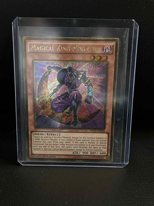 Magical King Moonstar - PGL3-EN004 - Gold Secret Rare - 1st Edition Premium Gold