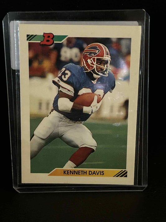 Kenneth Davis #322 | 1992 Bowman Football