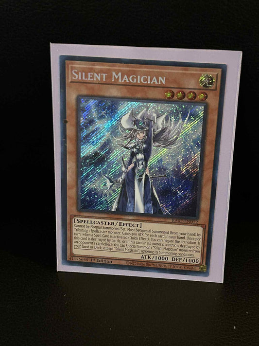 Silent Magician - RA02-EN012 - Secret Rare - 1st Edition 25th Anniversary Rarity