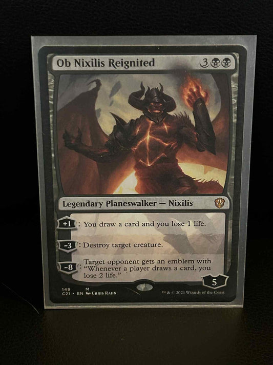 Ob Nixilis Reignited Commander 2021 Magic: The Gathering Lightly Played, English