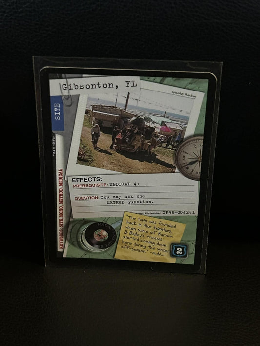 Gibsonton, FL Premier Edition X-Files Light Play