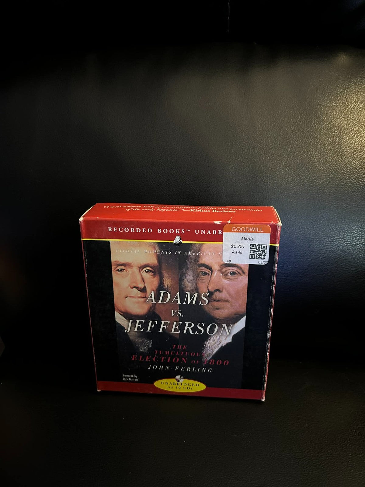 Adams vs. Jefferson Die turbulente Wahl von 1800 Hörbuch