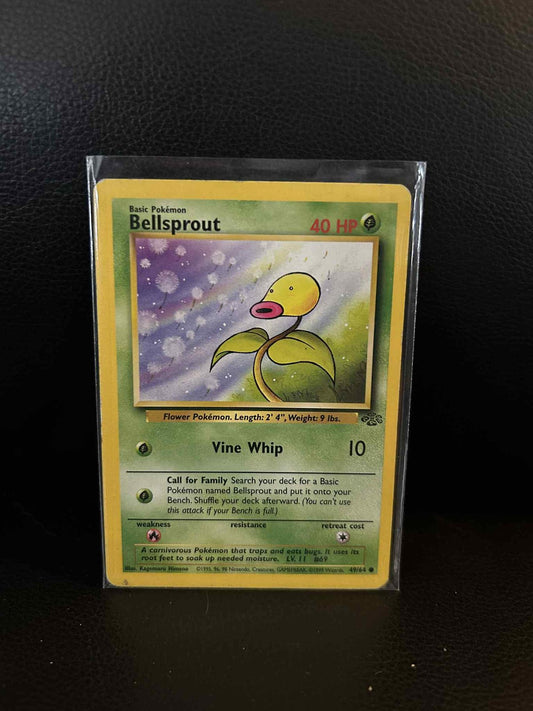 Bellsprout - 49/64 - Common - Unlimited Edition Jungle Pokemon Moderately Played