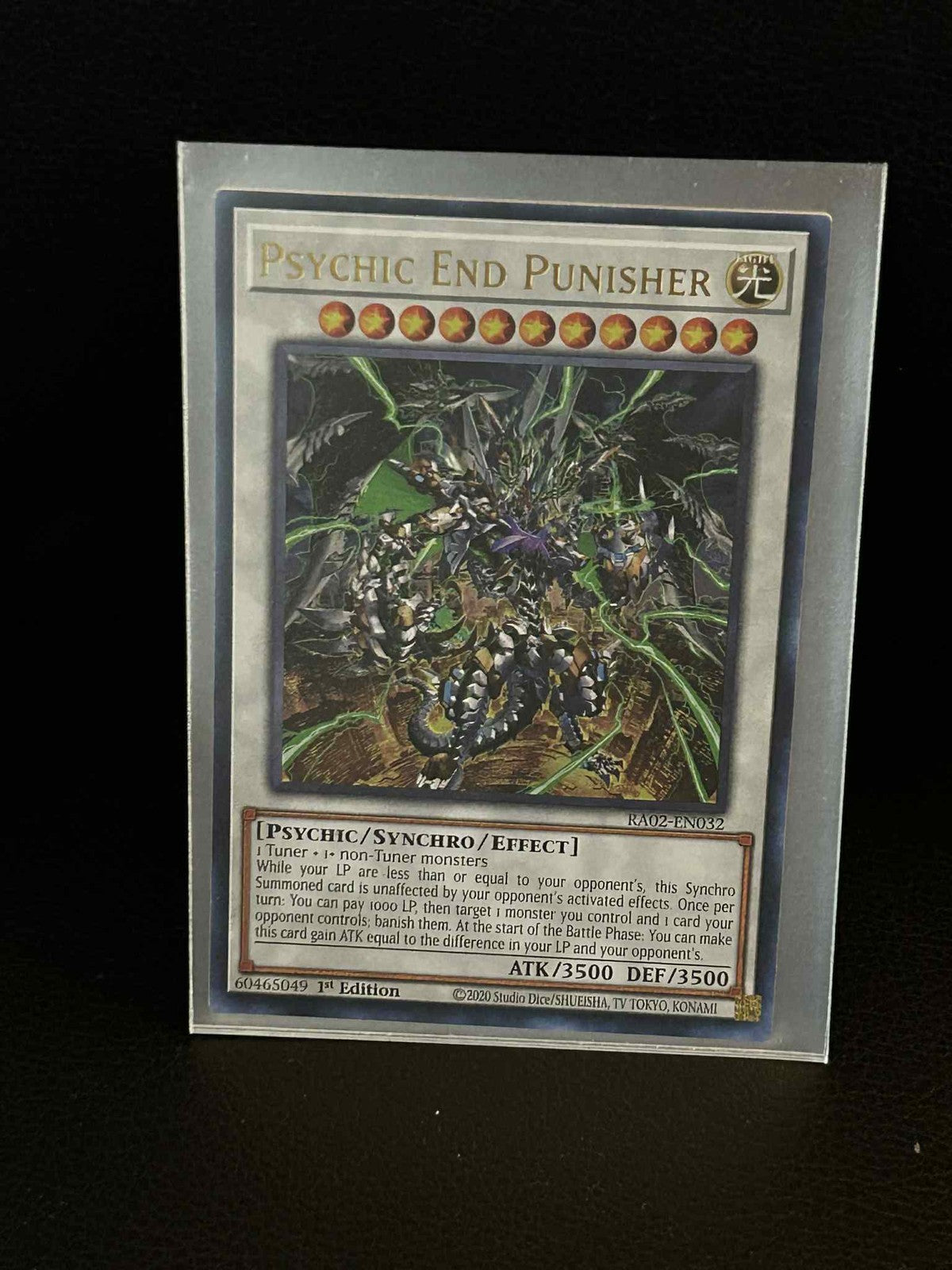 Psychic End Punisher - RA02-EN032 - Ultra Rare - 1st Edition 25th Anniversary Ra