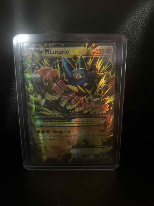 Mega-Lucario-EX - 55/111 - Holo Rare EX Furious Fists Pokemon