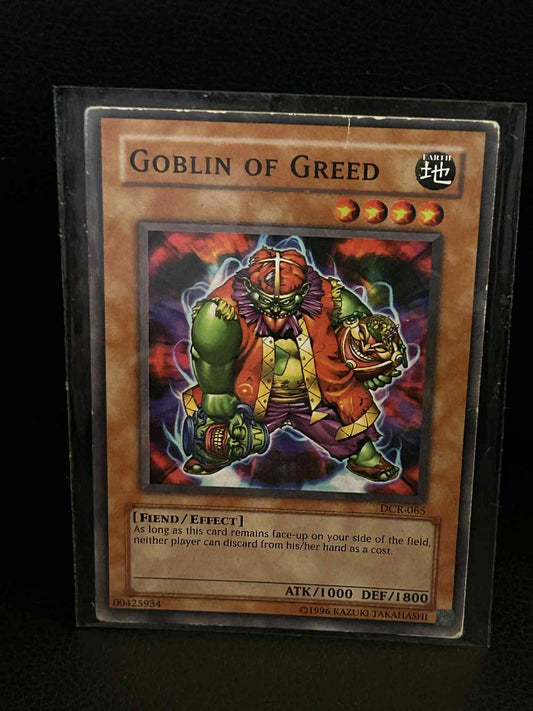 Goblin of Greed - DCR-065 - Common - Unlimited Edition Dark Crisis Yu-Gi-Oh!
