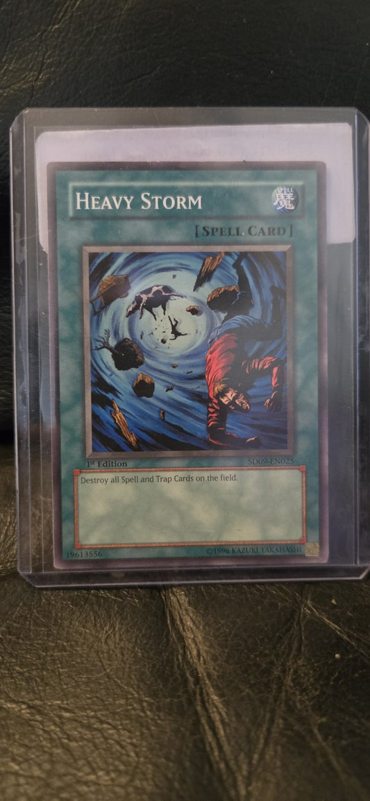 Heavy Storm SD09 - SD09-EN025 - Common - 1st Edition Dinosaur's Rage Yu-Gi-Oh!