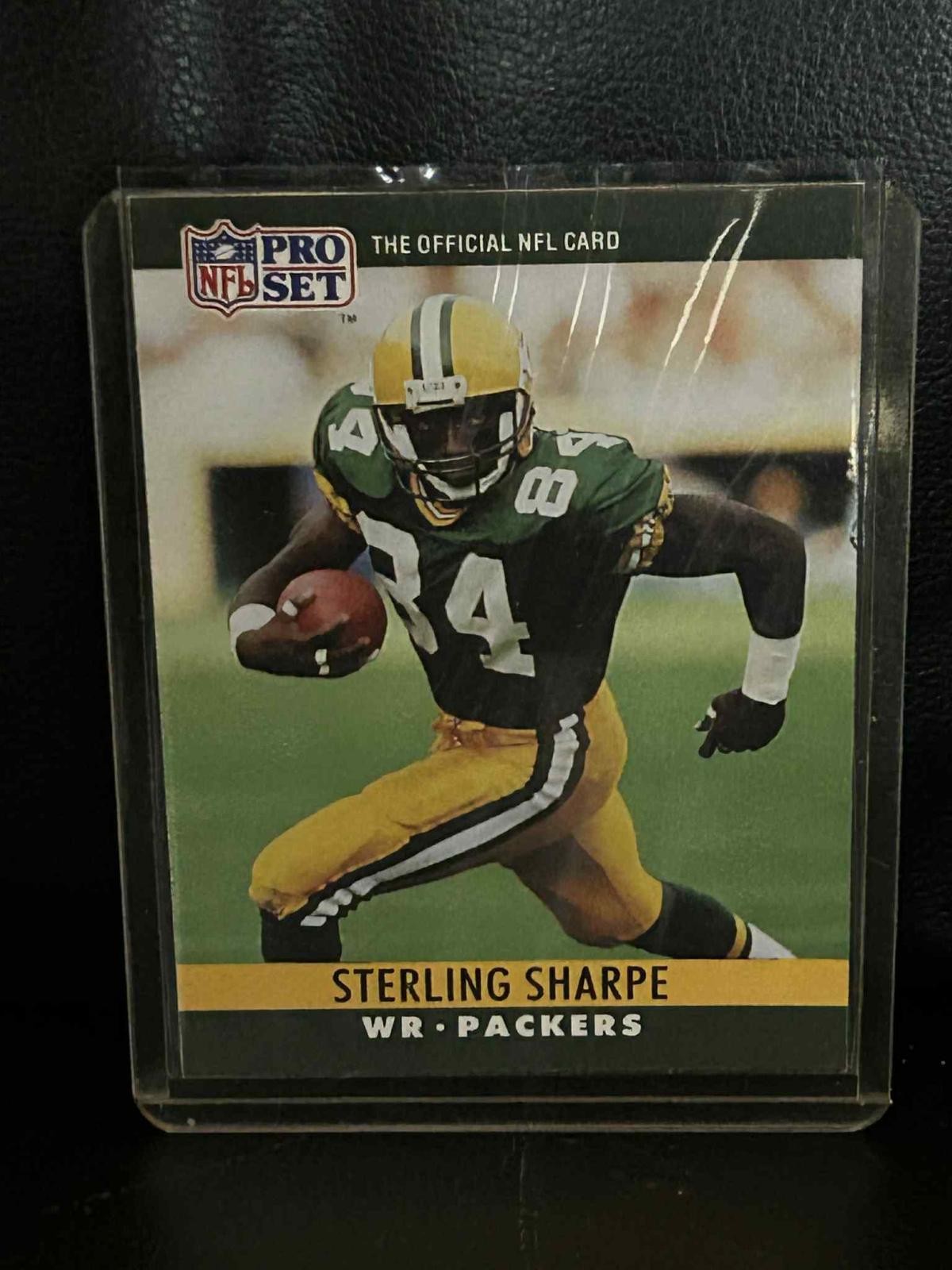 Sterling Sharpe [Fehler Geboren in Glenville, GA.] #114 | 1990 Pro Set 1990 Pro Set Foo Sammelkarte