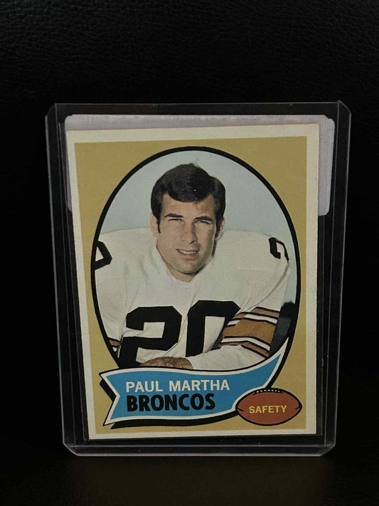 Paul Martha #216 | 1970 Topps Football
