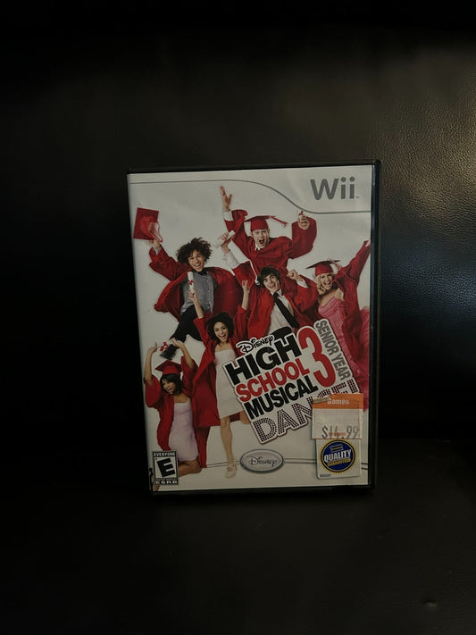High School Musical 3: Senior Year Dance (Nintendo Wii, 2008) Video Game
