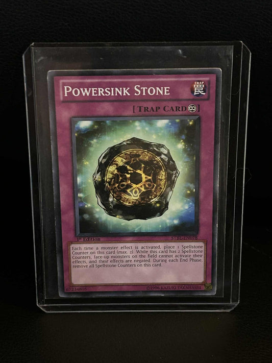 Powersink Stone - STBL-EN078 - Common - 1st Edition Starstrike Blast Yu-Gi-Oh!